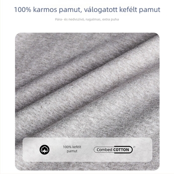 Férfi sportos ujjatlan felső 100% pamutból, kerek nyakú, 161–180 g/m², minden évszakra alkalmas, 2025-ben debütált