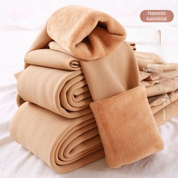 Lambswool béléses leggings télre – vastag, bokáig érő hossz, uniszex