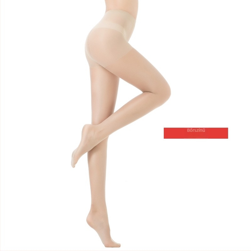 Női nylon harisnyanadrág, vékony, egyszínű, 70–80% nylon, lábfejes, csípőemelés, izzadságfelszívás, anti-akadás