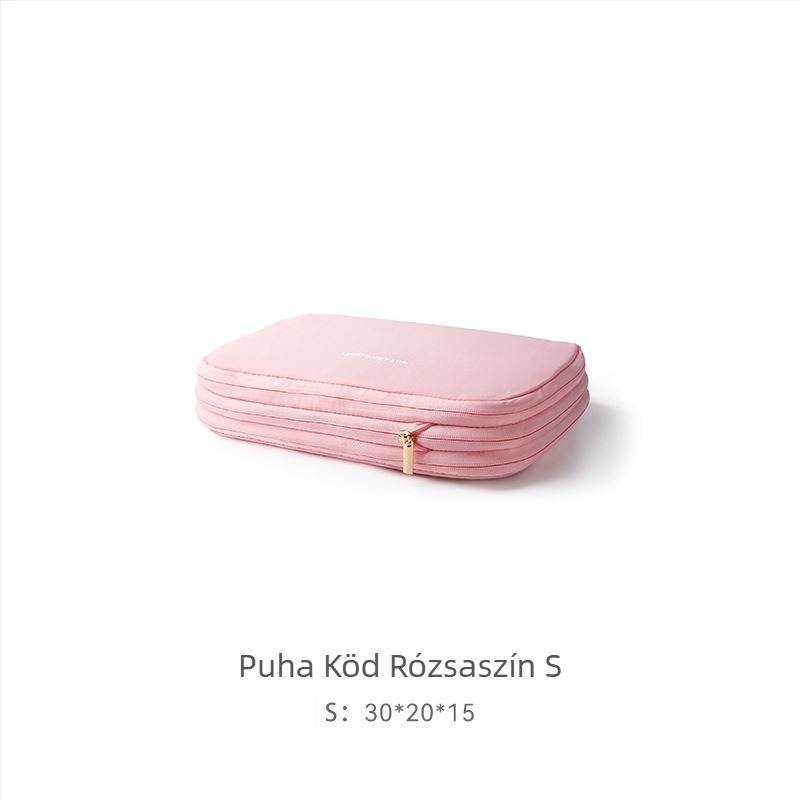 TRAVEL RABBIT ruházati tároló táska kocka alakú, nylon anyag, többfunkciós utazáshoz, modell RAB-007