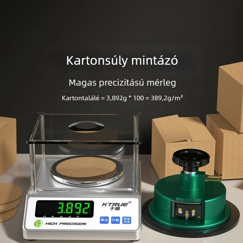 Qianque Textil Elektronikus Mérleg a Textíliák, Papír és Karton Súlyának Mérésére — Modell Jewelry scale