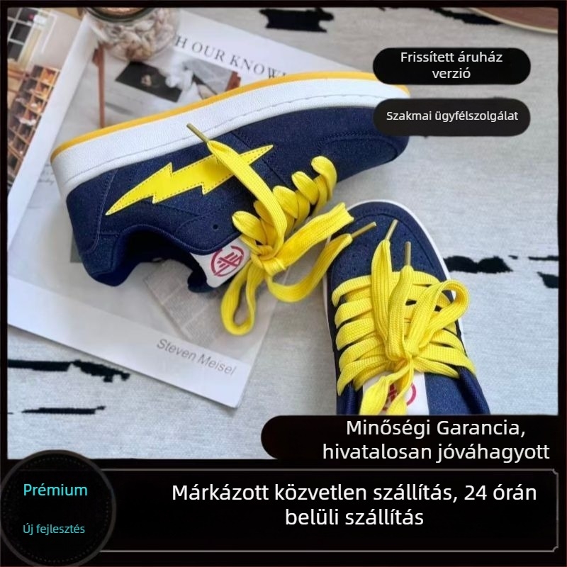 Campus-stílusú sportcipő, lélegző kialakítás és anti-slip talp; felsőrész: textil, talp: hab, belső talp: latex, zárás: fűző, alacsony profil