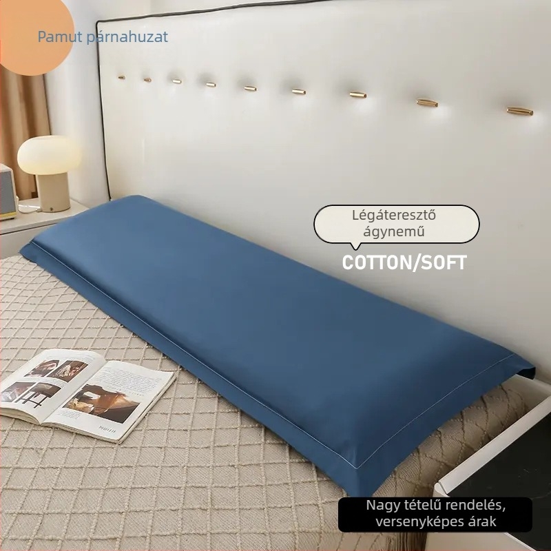 Párnahuzat 100% pamutból, twill szövés, pasztorális stílus, reaktív nyomtatás