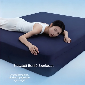 Gumis lepedő bolygó mintával a mély alváshoz, matracvédő, négy évszak, egyszínű, modern minimalist stílus