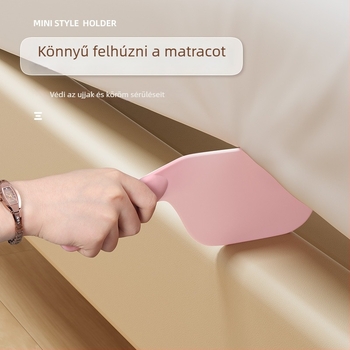 Ágybetét-emelő és ágyfixáló eszköz – könnyű ágyneműcsere, PP anyag, kreatív stílus