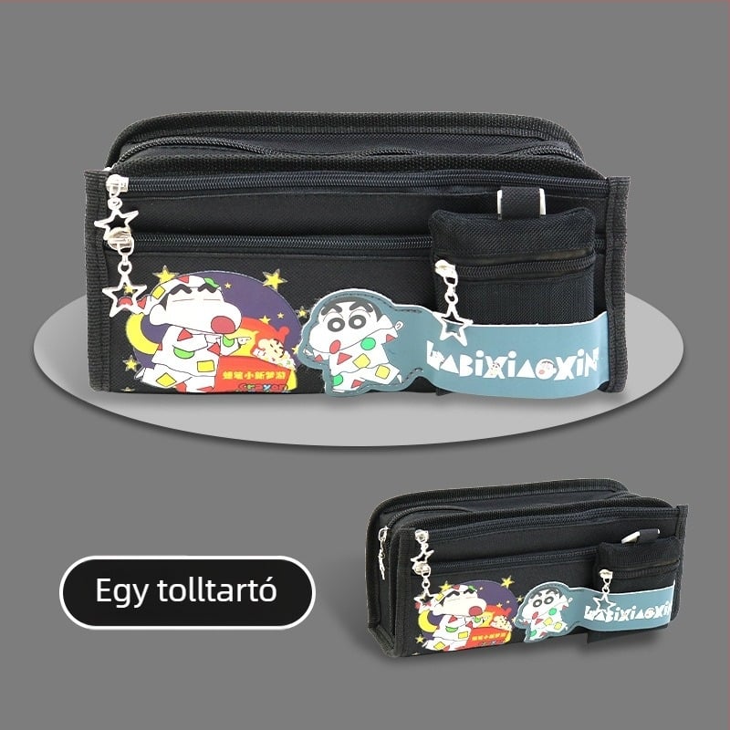 Pikachu tolltartó – nagy kapacitású iskolai írószer-doboz, vászon, Anime márka, Koreai stílus