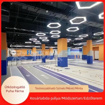 PVC falvédő párna edzőteremhez és beltéri terekhez, egyszerű, modern stílus, egyszínű mintázat, testre szabható, alkalmas nappalikba, hálószobákba és kereskedelmi helyiségekbe