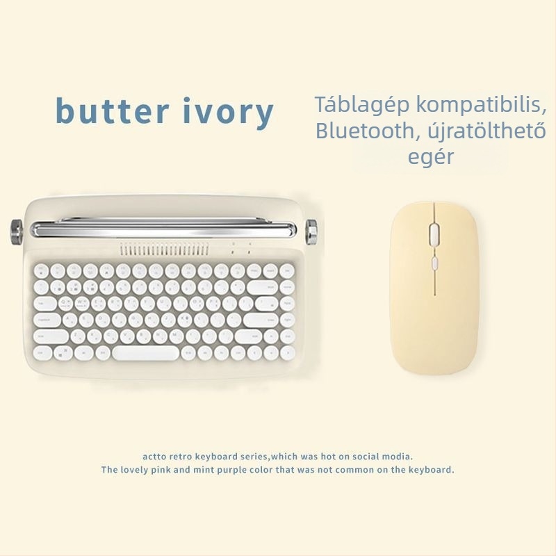 Vezeték nélküli Bluetooth billentyűzet iPadhez és tabletekhez, univerzális kompatibilitás, OEM feldolgozás, súly 230 g