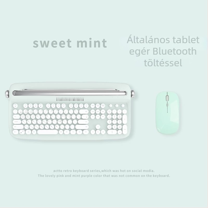 Vezeték nélküli Bluetooth billentyűzet iPadhez és tabletekhez, univerzális kompatibilitás, OEM feldolgozás, súly 230 g