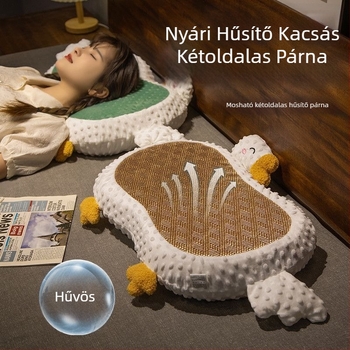 Memóriahabos párna csont alakú formával, nyaki támasztással, alacsony profilú, 5 cm alatti, kettős használat alvásra és ülésre