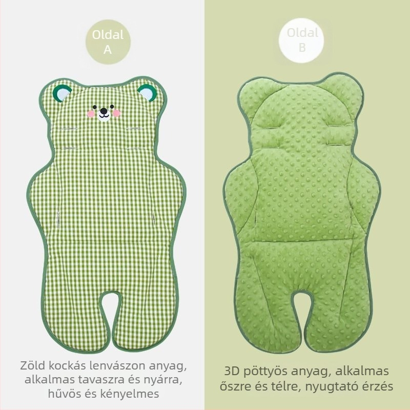 Baba babakocsi matrac — pamut párna, babáknak, Mat kategória, nem személyre szabott