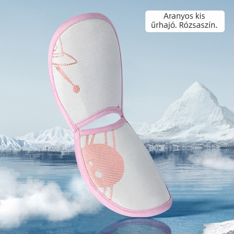 Drizzle Baba kar párna, légző ice silk anyagból, 0-12 hónaposoknak, babamatrac