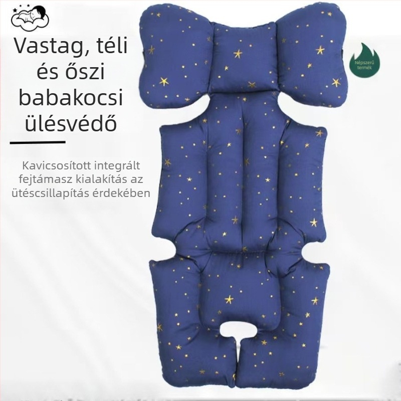 Csecsemő babakocsi ülőpárna pamutból, 0–1 év, matrac