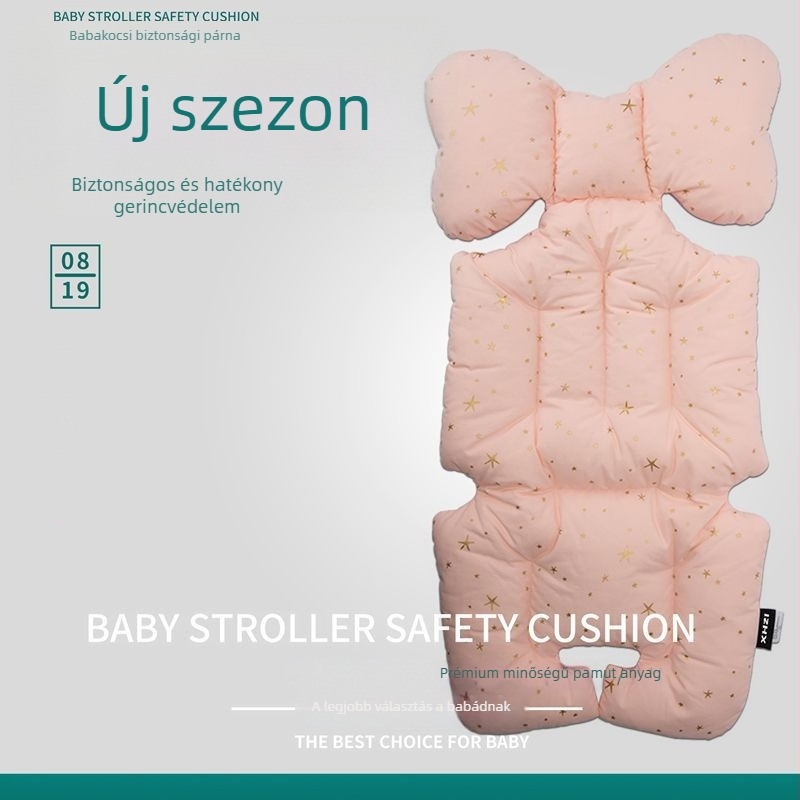 Csecsemő babakocsi ülőpárna pamutból, 0–1 év, matrac