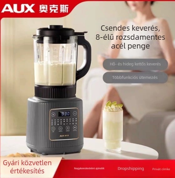 APB-082C01 Falhasító Blender: 4–5 adag, 1,2 L+ kapacitás, érintőgombos vezérlés, szigetelt test, szűrő nélküli