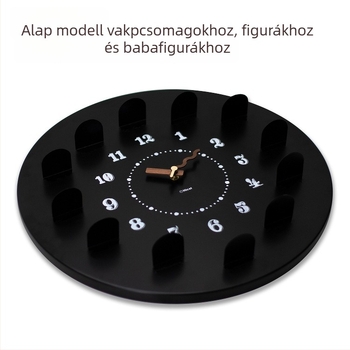 Fali óra mechanikus működéssel, Hicat, vas ház, fém számlap, nappaliba