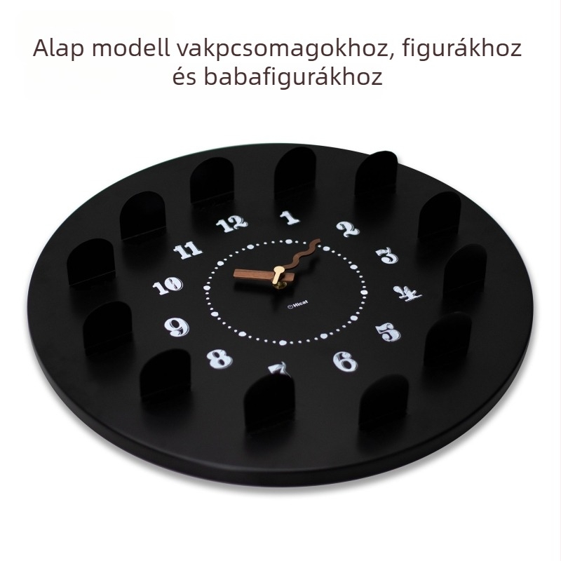 Fali óra mechanikus működéssel, Hicat, vas ház, fém számlap, nappaliba