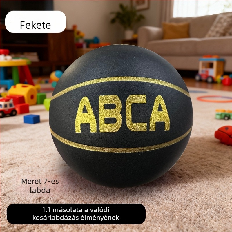ABCA beltéri zajtalan edzőlabda – 1:1 másolat, magas visszapattanás, PU anyag, logó nyomtatás, testreszabás