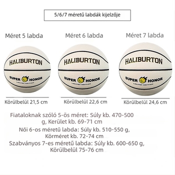 Kültéri PU kosárlabda – világító a sötétben, kopásálló, testreszabható logóval