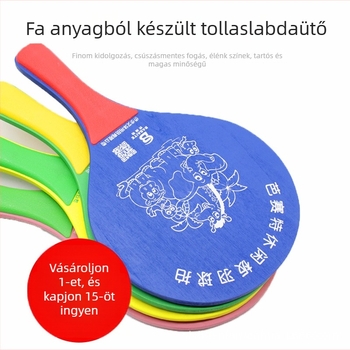 Dance Sail asztaliteniszütő – fa alap, egyenes ragasztó gumi, közvetlen ütés