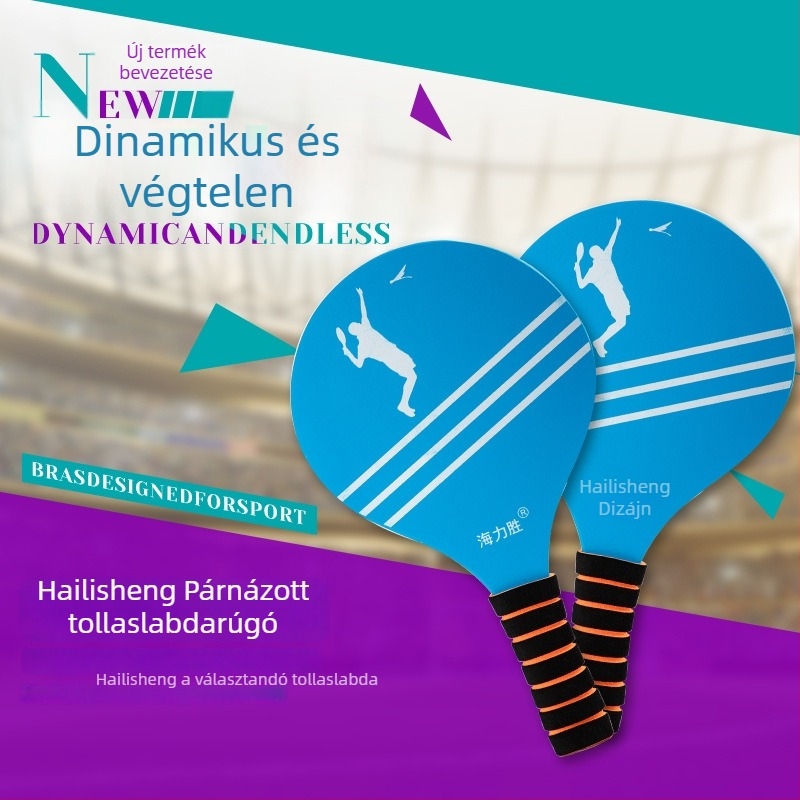 Haili Wins Asztaliteniszütő – Fa penge, Nincs gumi, Vízszintes ütés