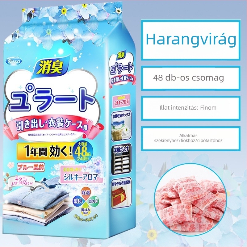 Gardrób kamforgolyók, rózsa illat, rovarriasztó, penész elleni, 200 darabos csomag