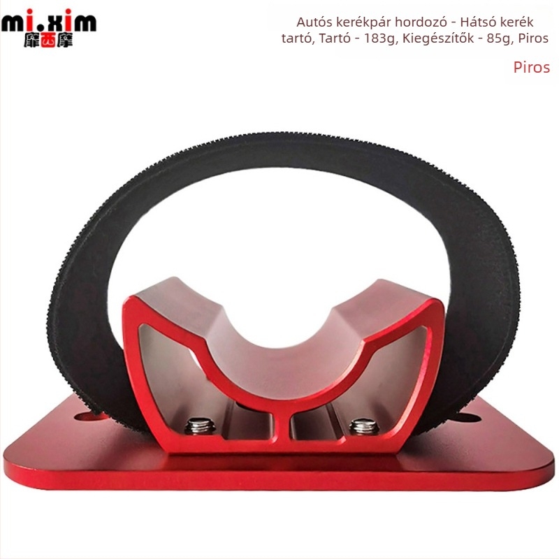 Autóhoz készült kerékpár hátsó kerék tartó, alumíniumötvözet, semleges márka, uniszex, támogatja a magáncímkés márkákat