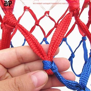 Xin Jushun megerősített nylon kosárlabda háló, súlyváltozatok 0,7/0,9/1,2 kg