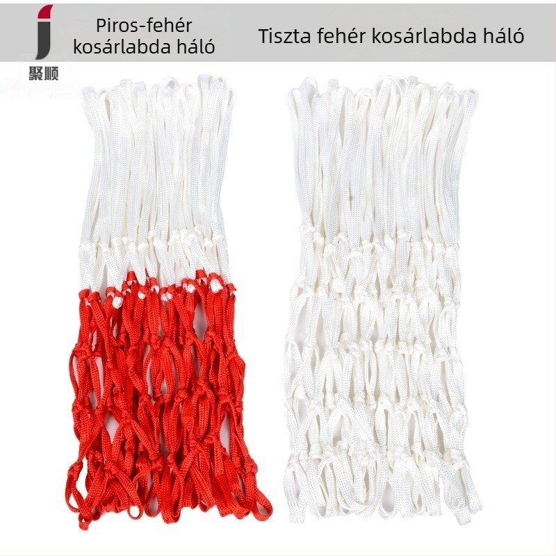 Xin Jushun megerősített nylon kosárlabda háló, súlyváltozatok 0,7/0,9/1,2 kg