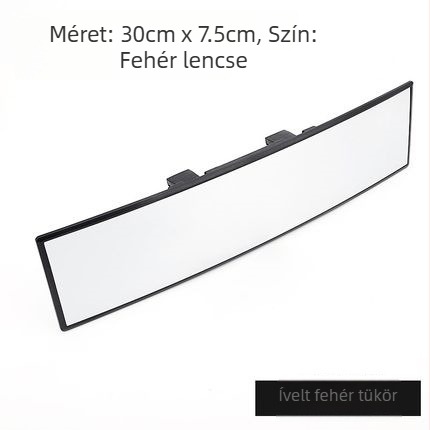 Autó belső tolató tükre, nagy látómező, anti‑tükröződés, tolatáshoz