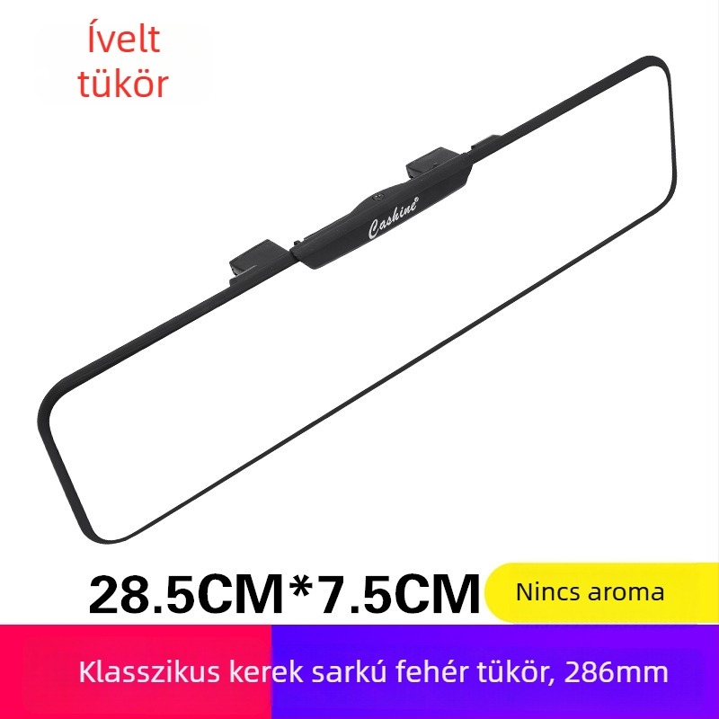 Autó belső tolató tükre, nagy látómező, anti‑tükröződés, tolatáshoz