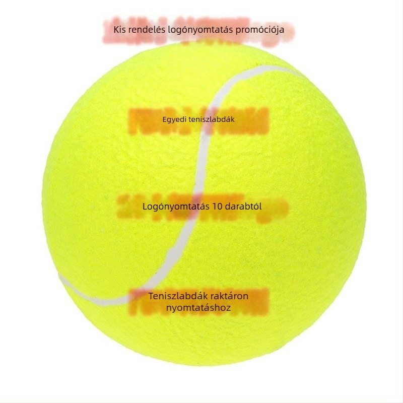 1,3 m-es tenis edzőlabda dobáshoz, magas rugalmasság, erős visszapattanás, kültéri használatra