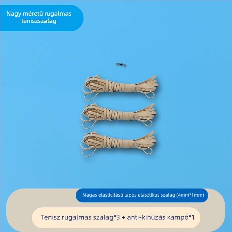 Tenisz edzőhúr egyéni gyakorláshoz - rugalmas, nagy szakítószilárdságú visszaverő vonal