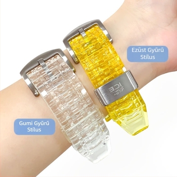 Xiangqi Apple Watch védőtok és szíj készlet — TPU gumi, egyrészes dizájn, eredeti stílus, téli 2023 kiadás