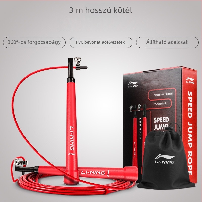 Li Ning PU ugrókötél – felnőtteknek és fiataloknak, edzéshez, futáshoz és iskolai sportokhoz