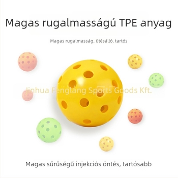 Kültéri edzéshez pickleball lab, 40 lyukú, TPES anyag, súly 23 g