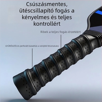 Üvegszálas pickleball ütő — professzionális versenyszett, Lidakang, súly 225±5 g