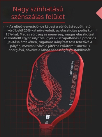 Davis pickleball ütő T800 szénszálas, 240 g, limitált kiadás