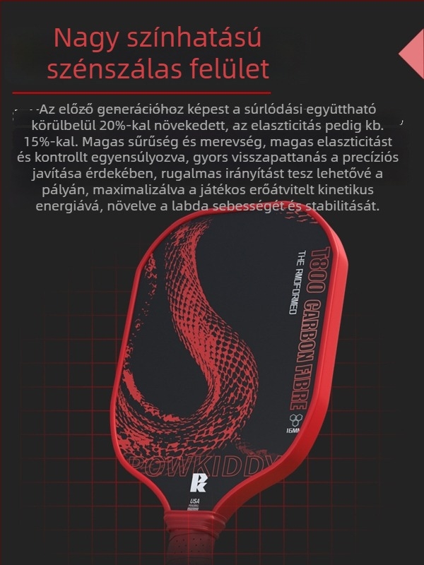 Davis pickleball ütő T800 szénszálas, 240 g, limitált kiadás