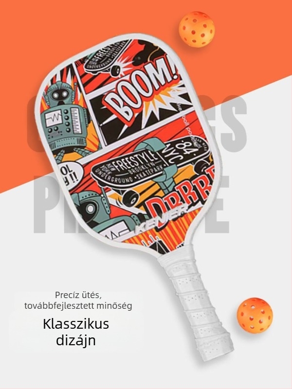 Kiváló minőségű nyárfa pickleball ütő felnőtteknek – készlet edzés kezdőknek, testre szabható