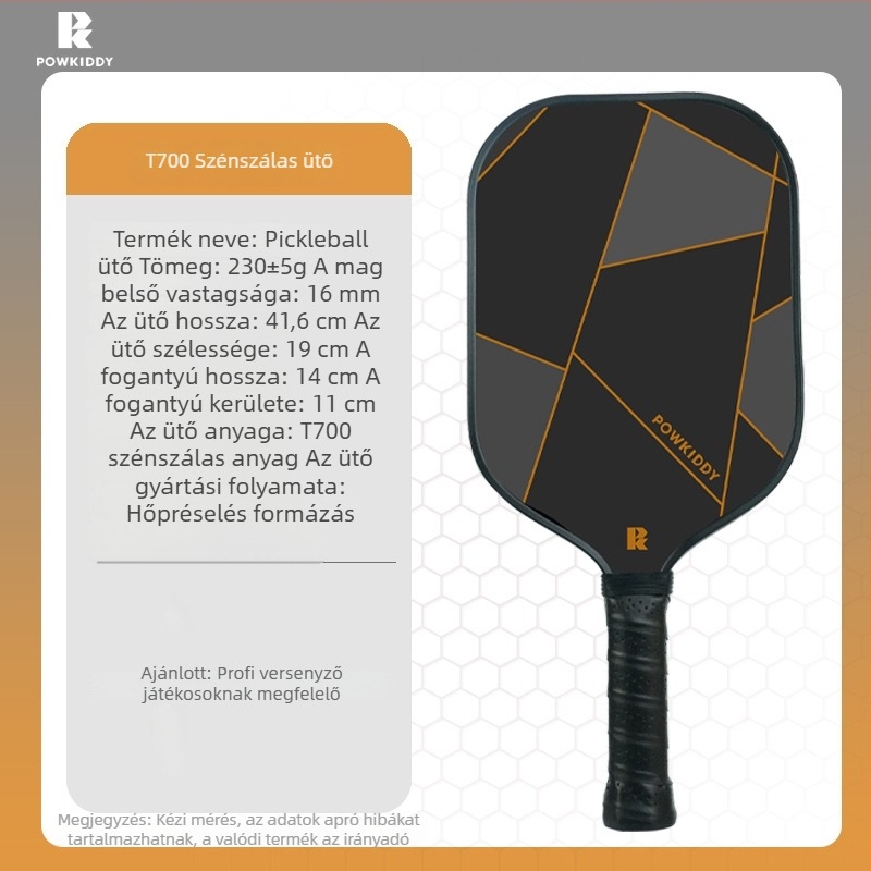 Pickleball ütő Devils karbon szálas - 230 g