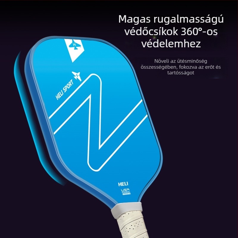 Szénszálas pickleball ütő készlet - Heli Sporting Goods, 220 g