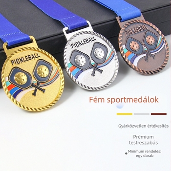 Cinkötvözet medal a tagok számára, testreszabható nyomtatott logóval, 40 g