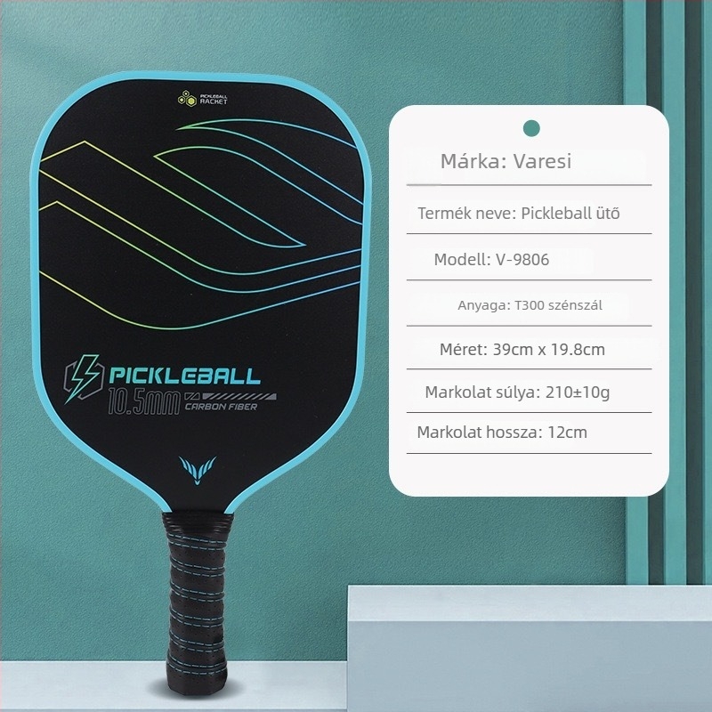 Varesi pickleball ütő üveg-szénszálas anyagból, professzionális szint, ultra könnyű, hordozható felnőttek edzéséhez