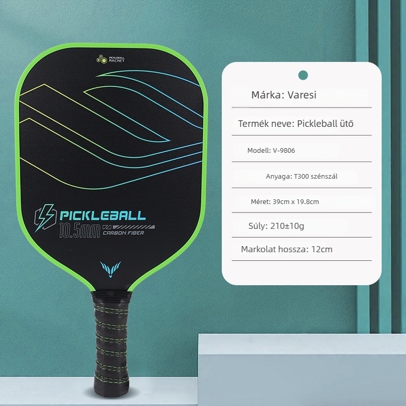 Varesi pickleball ütő üveg-szénszálas anyagból, professzionális szint, ultra könnyű, hordozható felnőttek edzéséhez