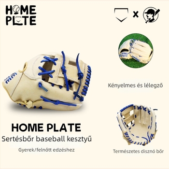 Disznóbőr baseball kesztyű kezdőknek, beltéri és kültéri edzéshez