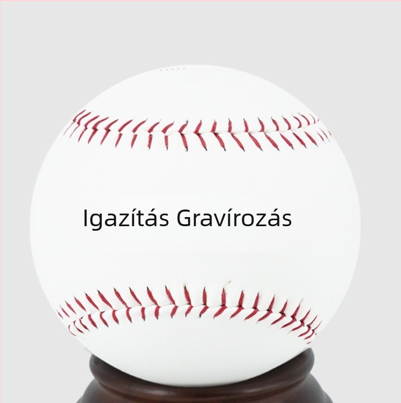 Otidas baseball-labda személyre szabott portré logóval, PVC-anyag, szitanyomás és dombornyomott nyomtatás, testreszabás elérhető