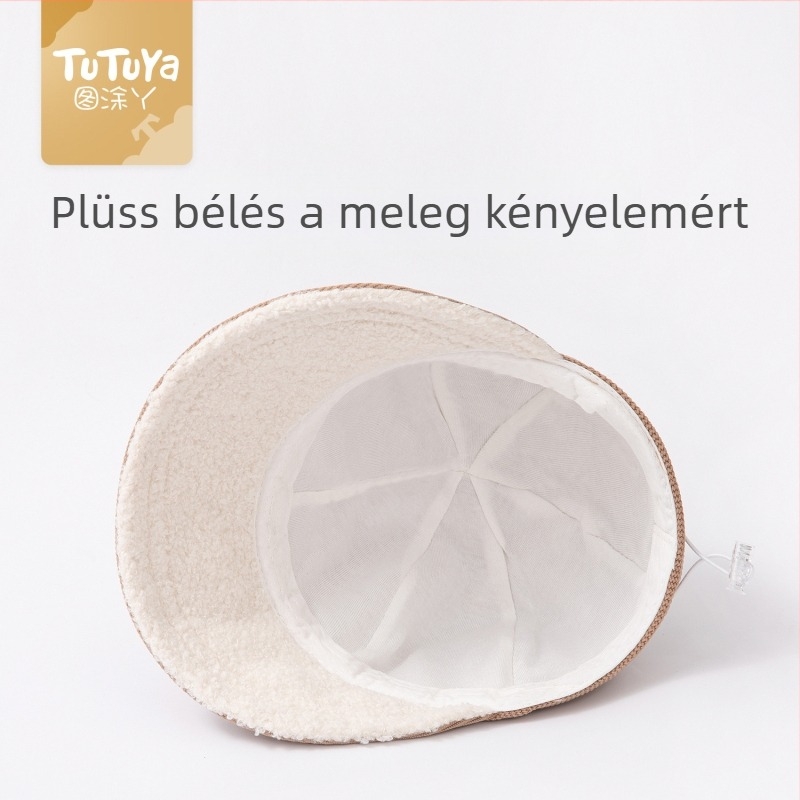 Téli baseball sapka fleece béléssel, uniszex, 1–4 éveseknek