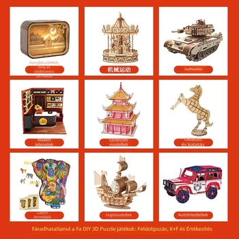 Fából készült 3D golyós pinball puzzle asztali játék a koncentráció edzésére, DIY testreszabás, egyedi rajzok, 7–14 évesek számára