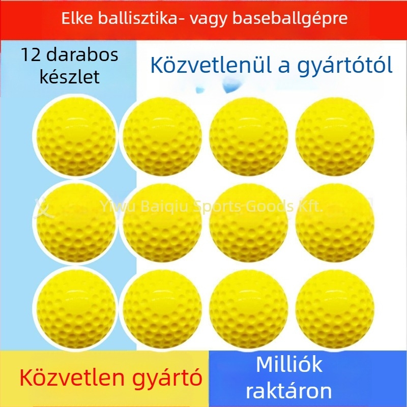 Baseball/Softball dobóedzés gép — PU anyag, konkáv lyuk dizájn, testreszabás elérhető, logó nyomtatás